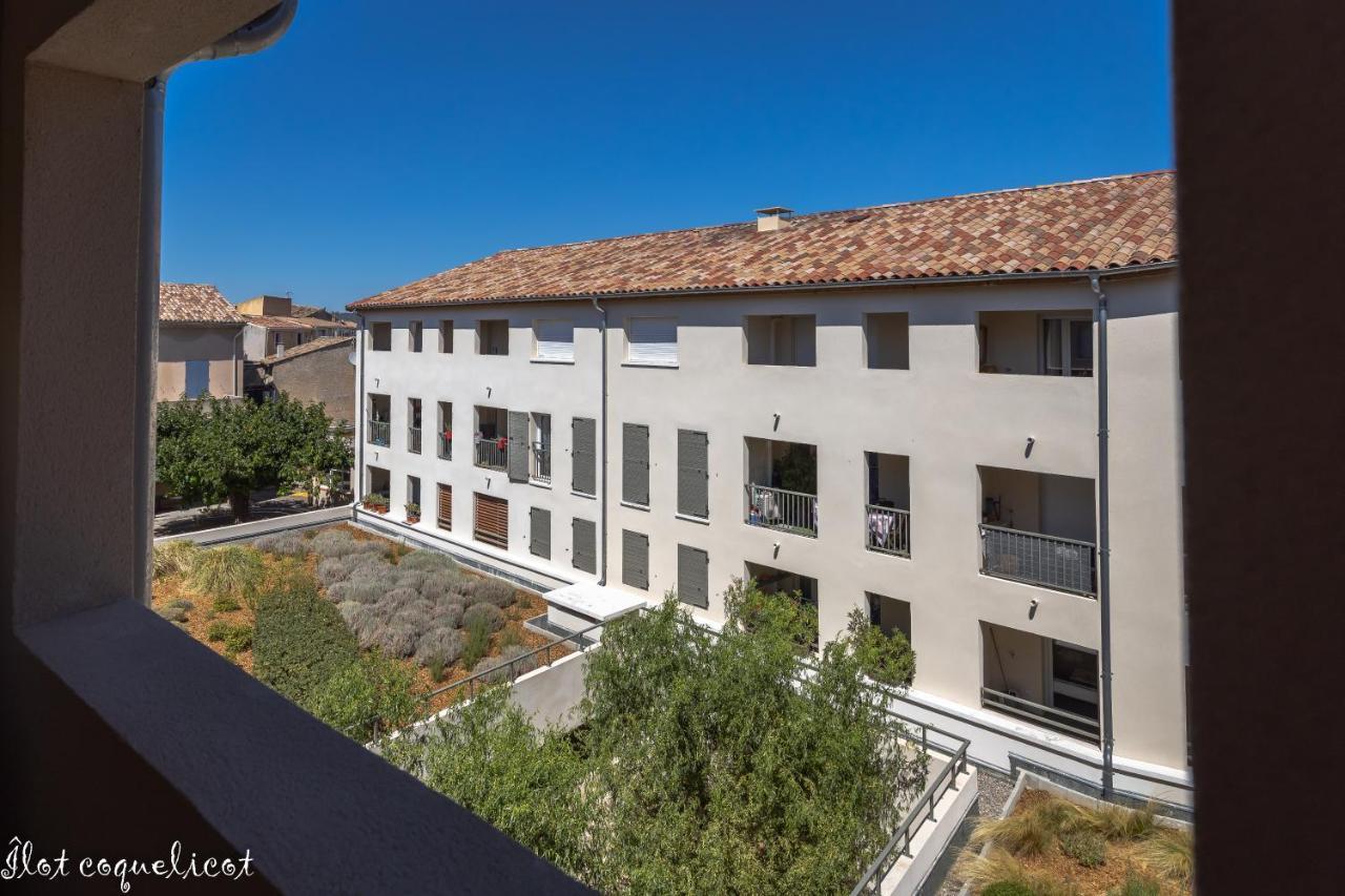 LʼIsle-sur-la-Sorgue Ilot Coquelicot - Parking Gratuit Securise - Ac Clim - Ascenseur - Balcon 아파트 외부 사진
