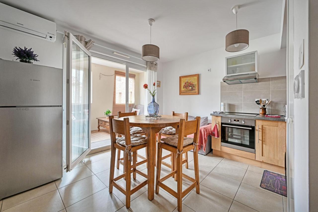 LʼIsle-sur-la-Sorgue Ilot Coquelicot - Parking Gratuit Securise - Ac Clim - Ascenseur - Balcon 아파트 외부 사진